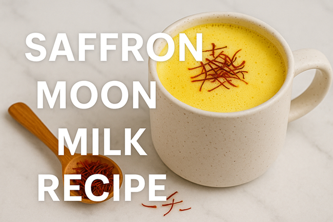 Saffron Moon Milk Recipe